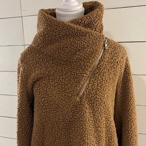 Cozy Brown Sherpa Jacket